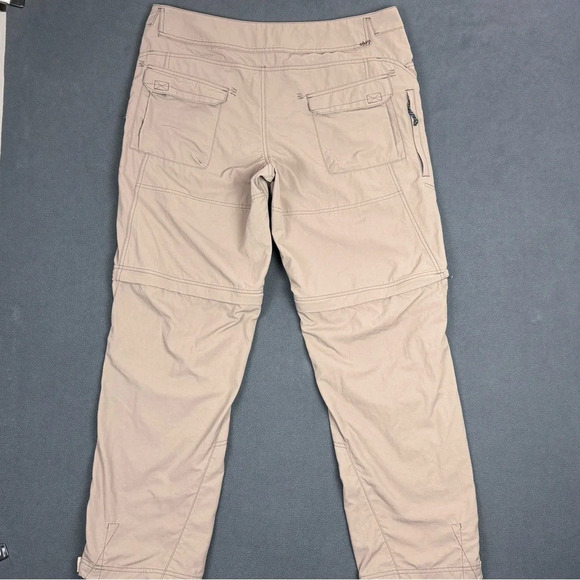 Mountain Hardwear Mens Size XL Nylon Convertible Hiking Outdoor Pants Beige - Picture 14 of 15